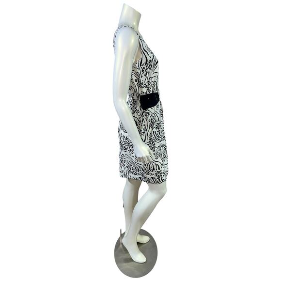 Vintage 80s 3-Piece Animal Print Suit Set Black White Zebra Leopard Small USA - Picture 5 of 16